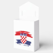 Kroatien-Flagge Geschenkschachtel (Geöffnet)