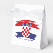 Kroatien-Flagge Geschenkschachtel (Vorderseite)