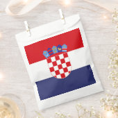 Kroatien-Flagge Geschenktütchen (Ausgeschnitten)
