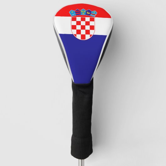 Kroatien-Flagge Golf Headcover (Vorderseite)