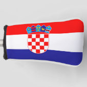 Kroatien-Flagge Golf Headcover (Vorderseite)