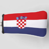 Kroatien-Flagge Golf Headcover (Vorderseite)