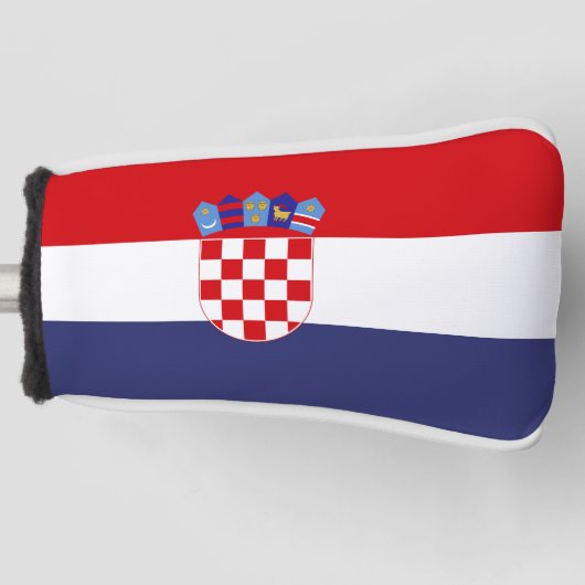 Kroatien-Flagge Golf Headcover (Vorderseite)