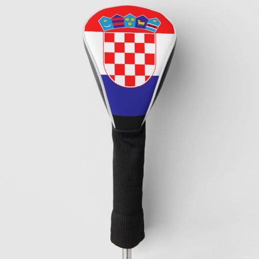 Kroatien-Flagge Golf Headcover (Vorderseite)