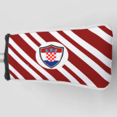 Kroatien-Flagge Golf Headcover (Vorderseite)