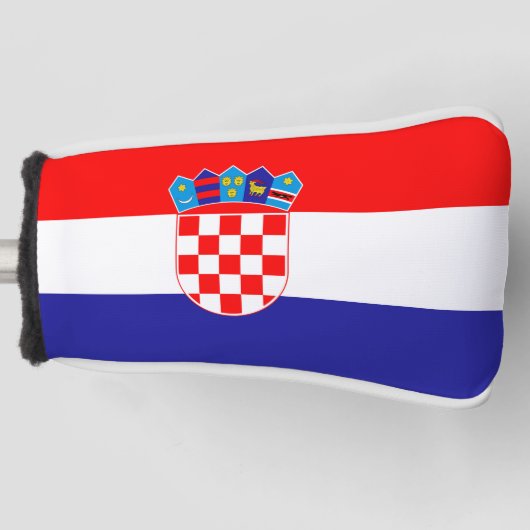 Kroatien-Flagge Golf Headcover (Vorderseite)