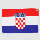 Kroatien Flagge Golf Tower Golfhandtuch (Horizontal)
