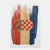 Kroatien-Flagge Handtuch (Vertikal)