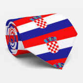 Kroatien-Flagge Krawatte (Gerollt)