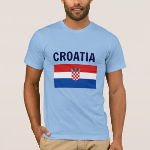Kroatien - Flagge Kroatiens T - Shirt