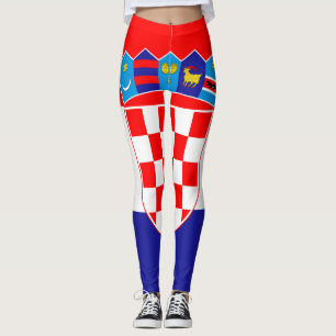 Kroatien-Flagge Leggings