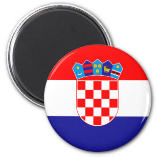 Kroatien-Flagge Magnet