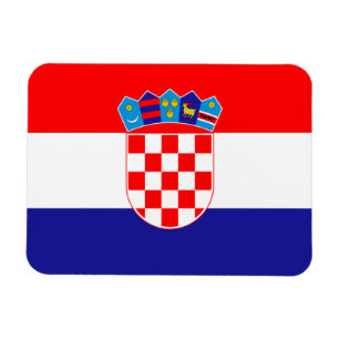 Kroatien-Flagge Magnet