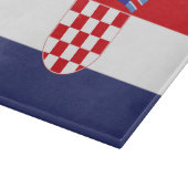 Kroatien-Flagge Schneidebrett (Ecke)
