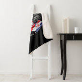 Kroatien-Flagge Sherpadecke (Beispiel)