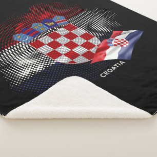 Kroatien-Flagge Sherpadecke