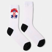 Kroatien-Flagge Socken (Rechts)