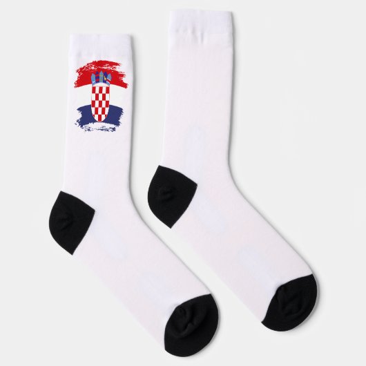 Kroatien-Flagge Socken (Rechts)