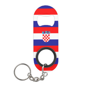 Kroatien Flagge Stainless Steel Bottle Opener Mini Flaschenöffner