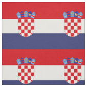 Kroatien-Flagge Stoff (Muster)