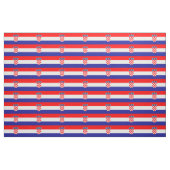 Kroatien-Flagge Stoff (Fat Quarter (45,7 x 55,9 cm))