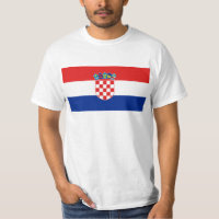 Kroatien-Flagge Stunde Hrvatska