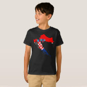 Kroatien | Flagge T-Shirt (Vorne ganz)