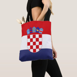 Kroatien-Flagge Tasche