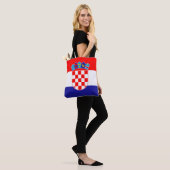 Kroatien-Flagge Tasche (Am Model)