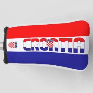 Kroatien-Flagge Tolles Patriotisches Golfkopf-Schu Golf Headcover