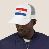 KROATIEN-FLAGGE TRUCKERKAPPE (Beispiel)