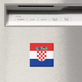 Kroatien Flaggen HR Hrvatska Magnet (In Situ (Geschirrspüler))