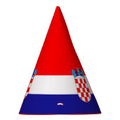 Kroatien-Flaggen-Party-Hat Partyhütchen (Rechts)