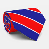 Kroatien Flaggenfarben Elegant Krawatte (Gerollt)