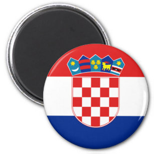 Kroatien Flaggenmagnet Magnet