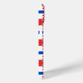 Kroatien-Flaggenmuster Case-Mate iPhone Hülle (Rückseite / Rechts)