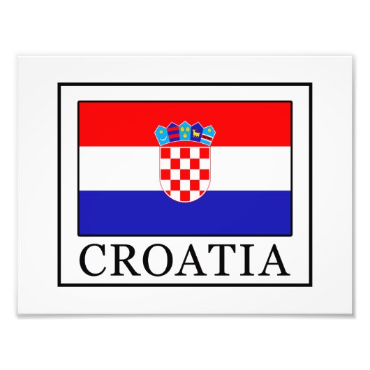 Kroatien Fotodruck (Vorne)