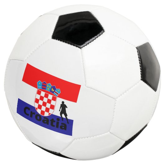 Kroatien Fußball (Dreiviertel)
