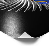 Kroatien Fußball-Champions Fotodruck (Ecke)