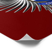 Kroatien Fußball-Champions Poster (Ecke)