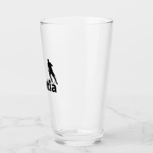 Kroatien Fußball Glas (Links)