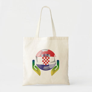 Kroatien Fußball in Schutzhand Tragetasche