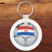 Kroatien Fußball Schlüsselanhänger (Vorderseite)