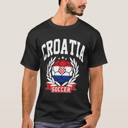 Kroatien-Fußball T-Shirt (Vorderseite)
