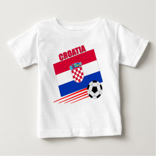 Kroatien-Fußball-Team Baby T-shirt