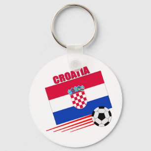 Kroatien-Fußball-Team Schlüsselanhänger