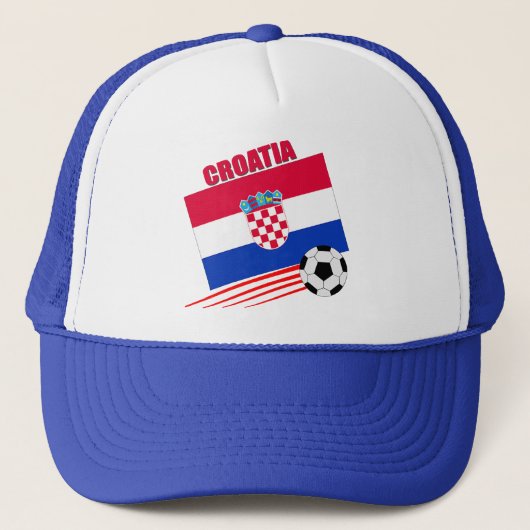 Kroatien-Fußball-Team Truckerkappe (Vorderseite)