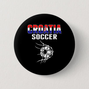 Kroatien Fußballfans Trikot - Unterstützen Sie die Button