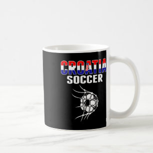 Kroatien Fußballfans Trikot - Unterstützen Sie die Kaffeetasse