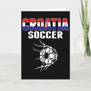Kroatien Fußballfans Trikot - Unterstützen Sie die Karte